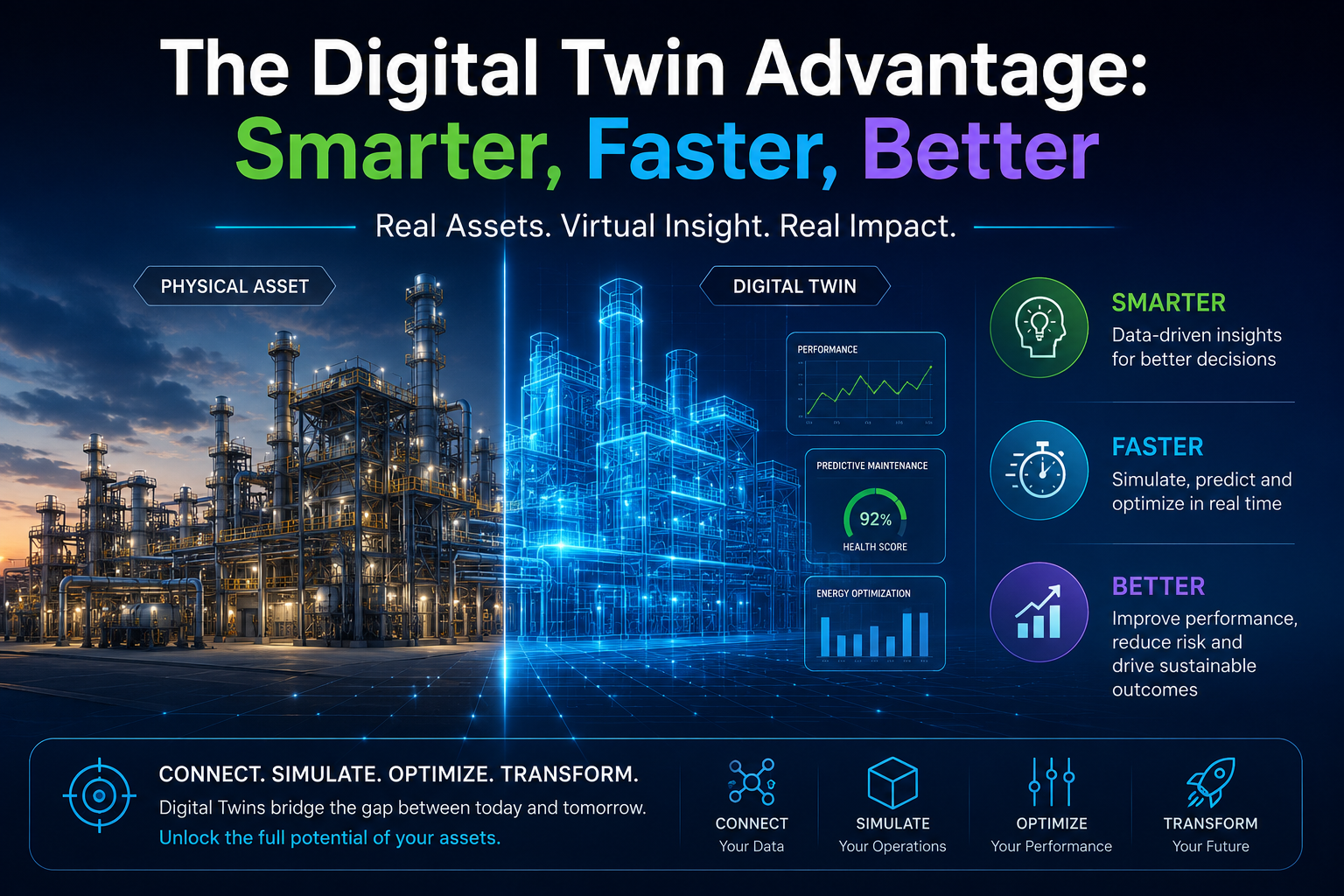 The Digital Twin Advantage: Smarter, Faster, Better