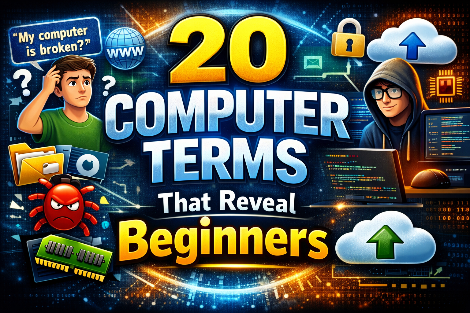 20 Computer Terms That Instantly Expose Beginners