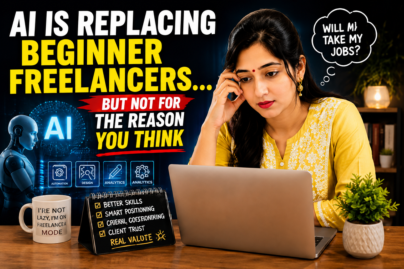 Is AI Really Replacing Beginner Freelancers? The Real Truth in 2026