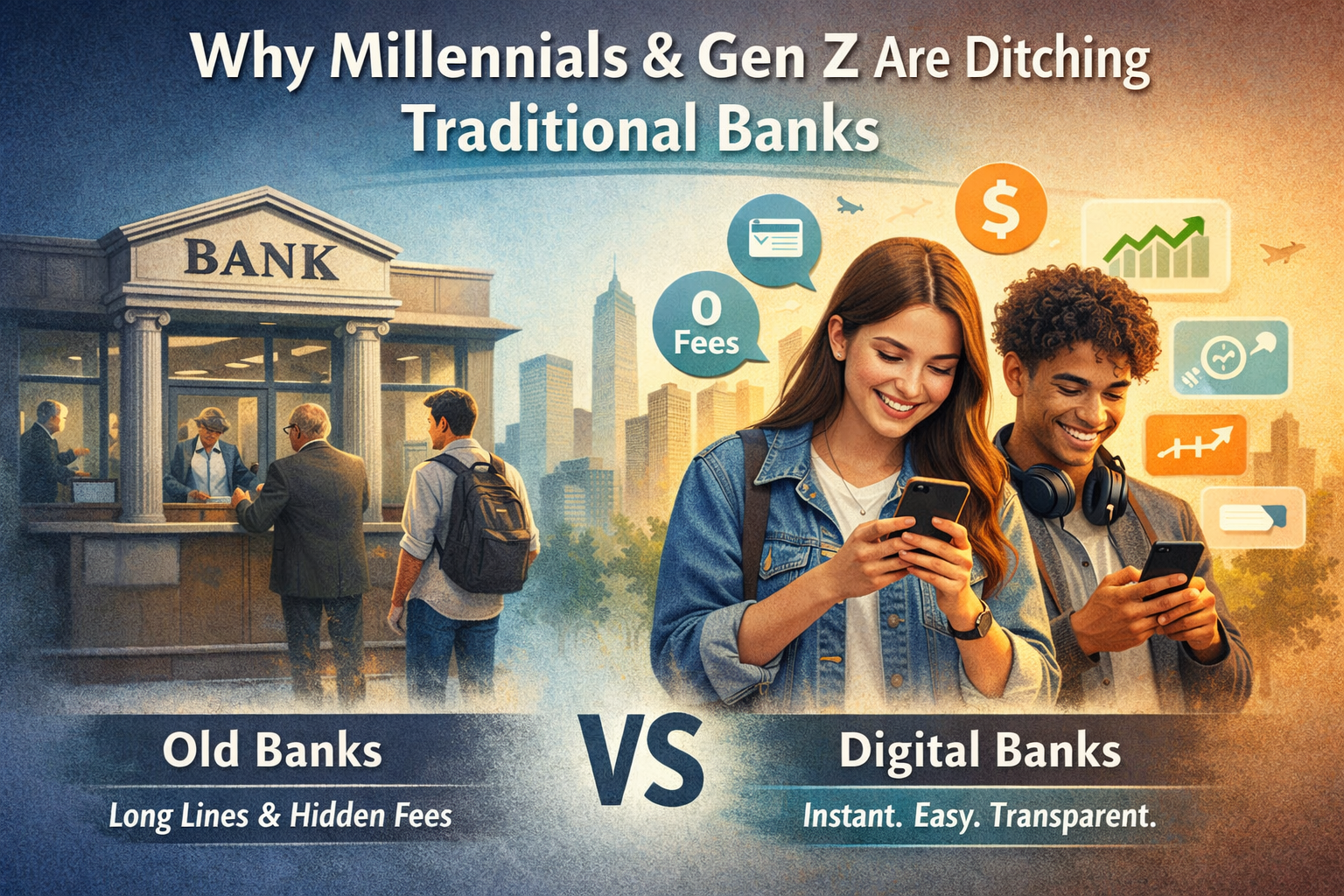 Why Millennials and Gen Z Are Ditching Traditional BanksThe Silent Financial Shift Most People…
