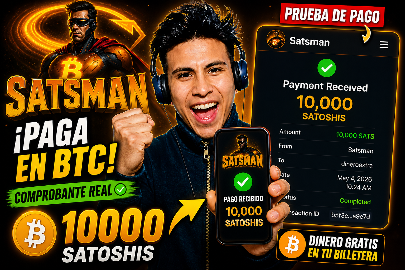  ¿Satsman realmente paga en 2026? Mi experiencia ganando Bitcoin gratis (Prueba real)