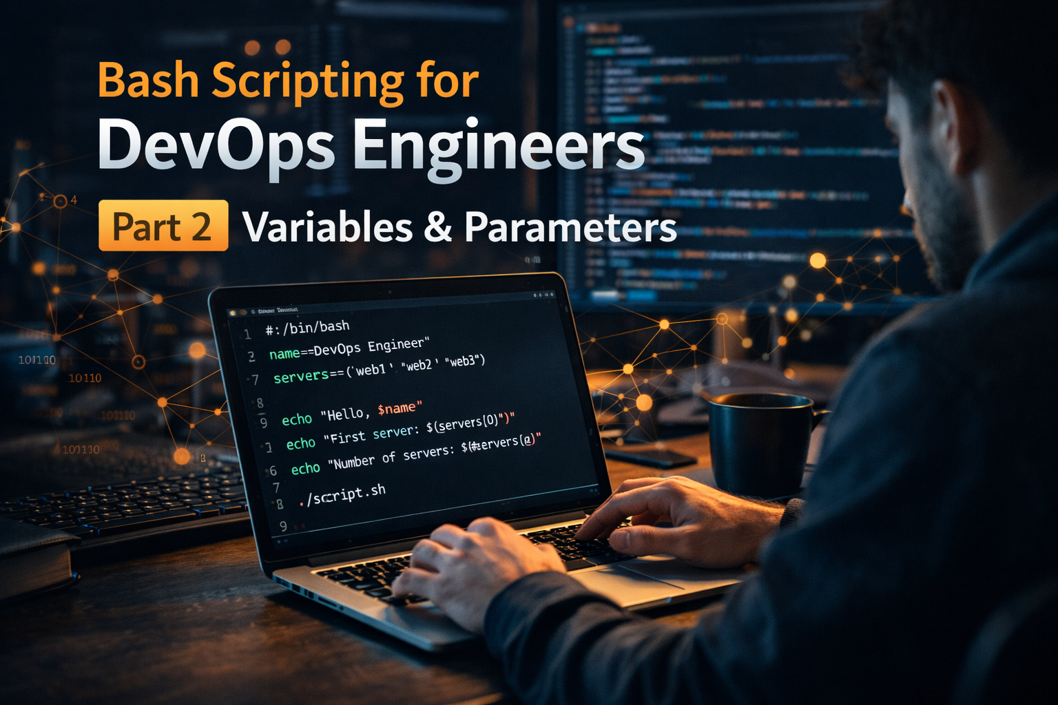 Bash Variables, Parameters & Arrays Explained (Part 2 of Bash for DevOps)