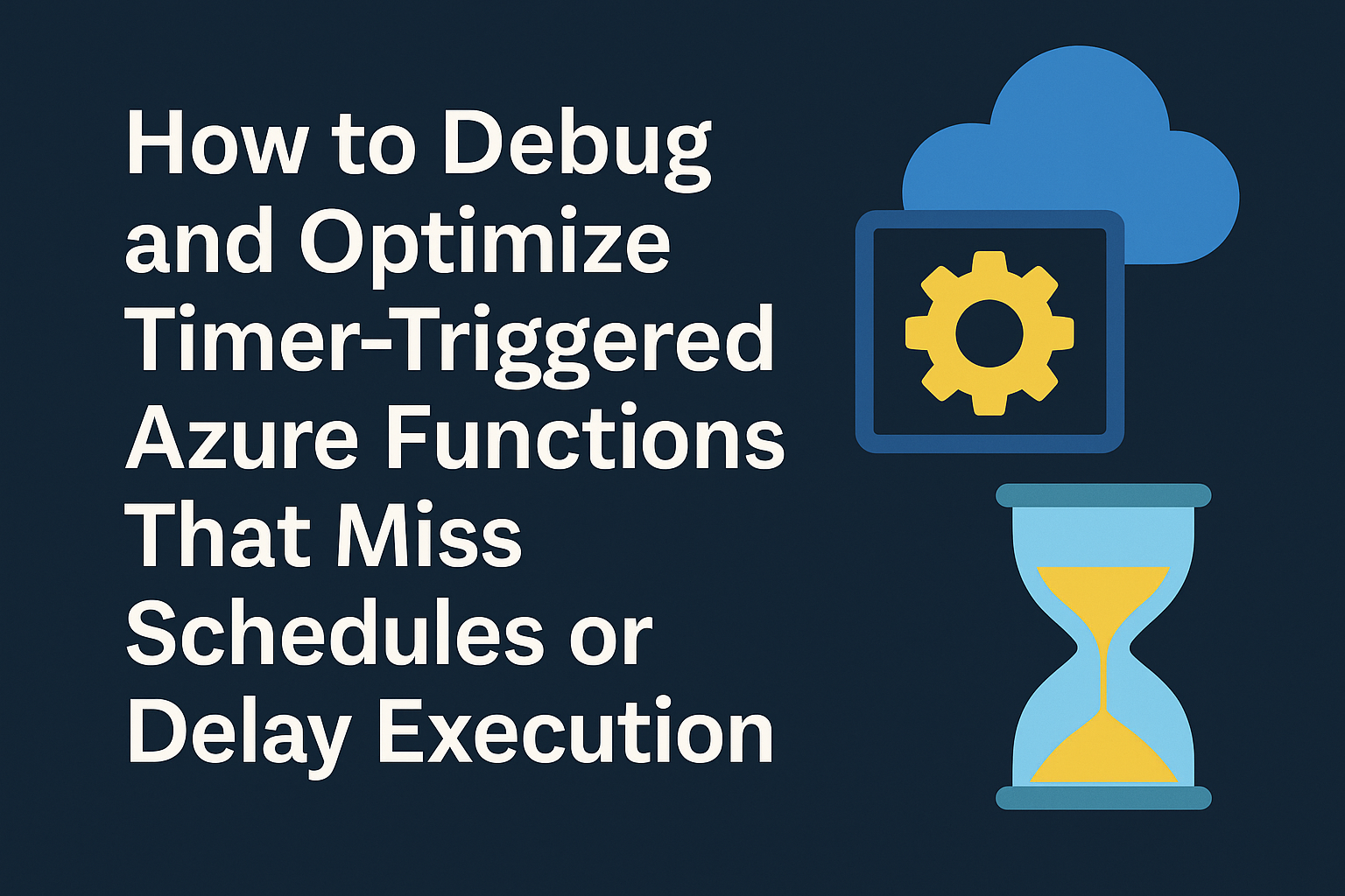 How to Debug and Optimize Timer-Triggered Azure Functions That Miss Schedules or Delay Execution