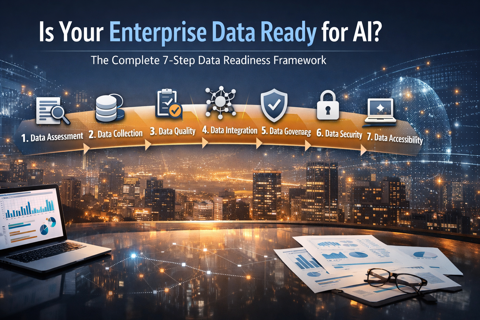 Is Your Enterprise Data Ready for AI? The Complete 7-Step Data Readiness Framework