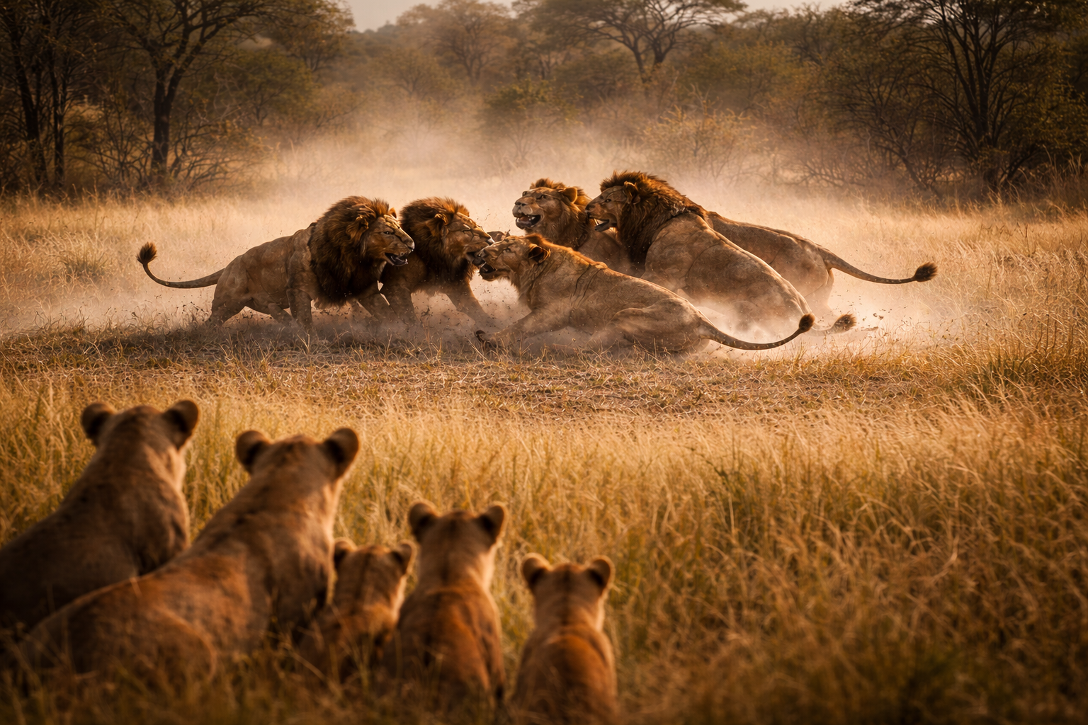The Naive Lion Pride Analogy: How academia stands toward AI-assisted research