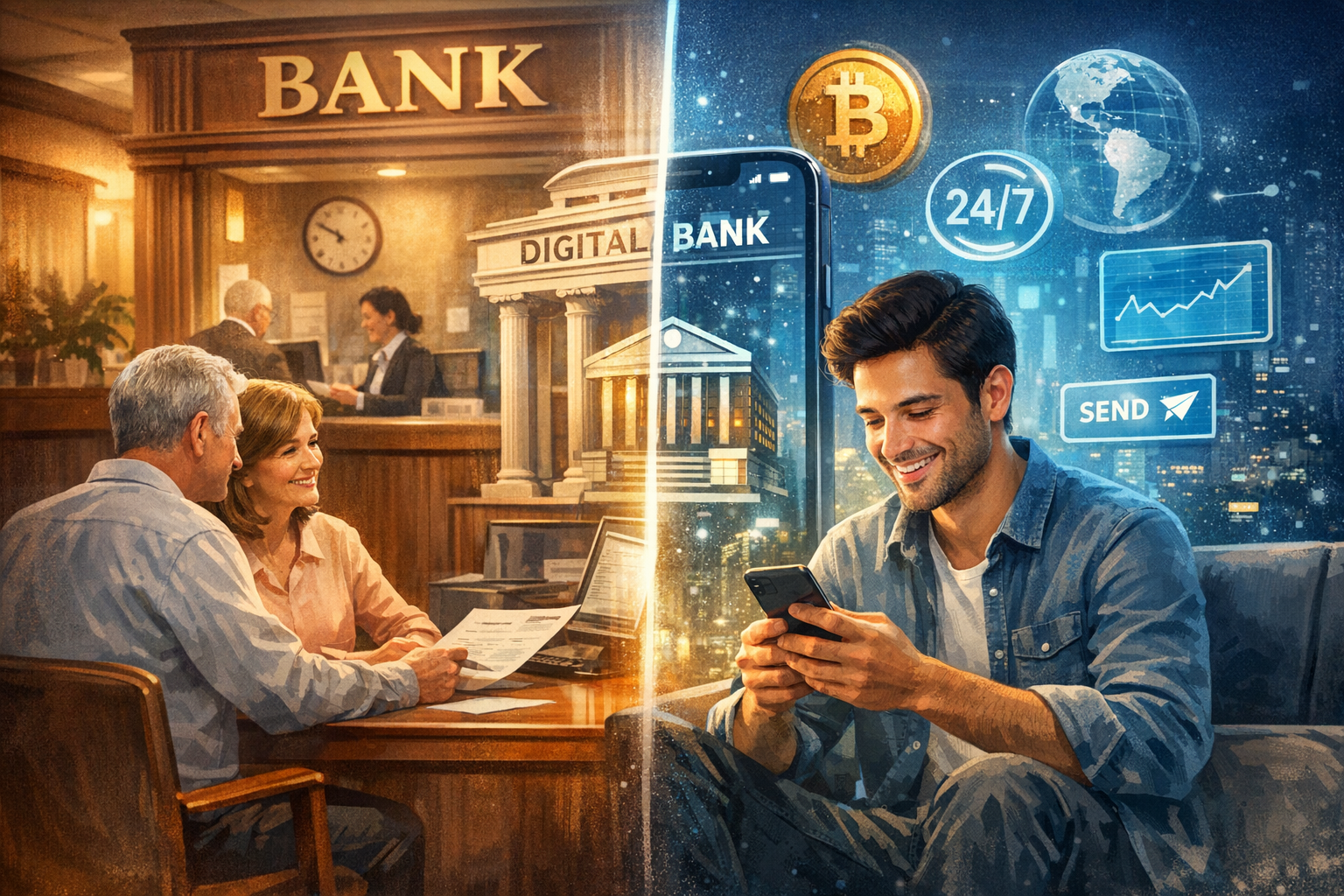 Could Traditional Banks Survive a Fully Digital Future?