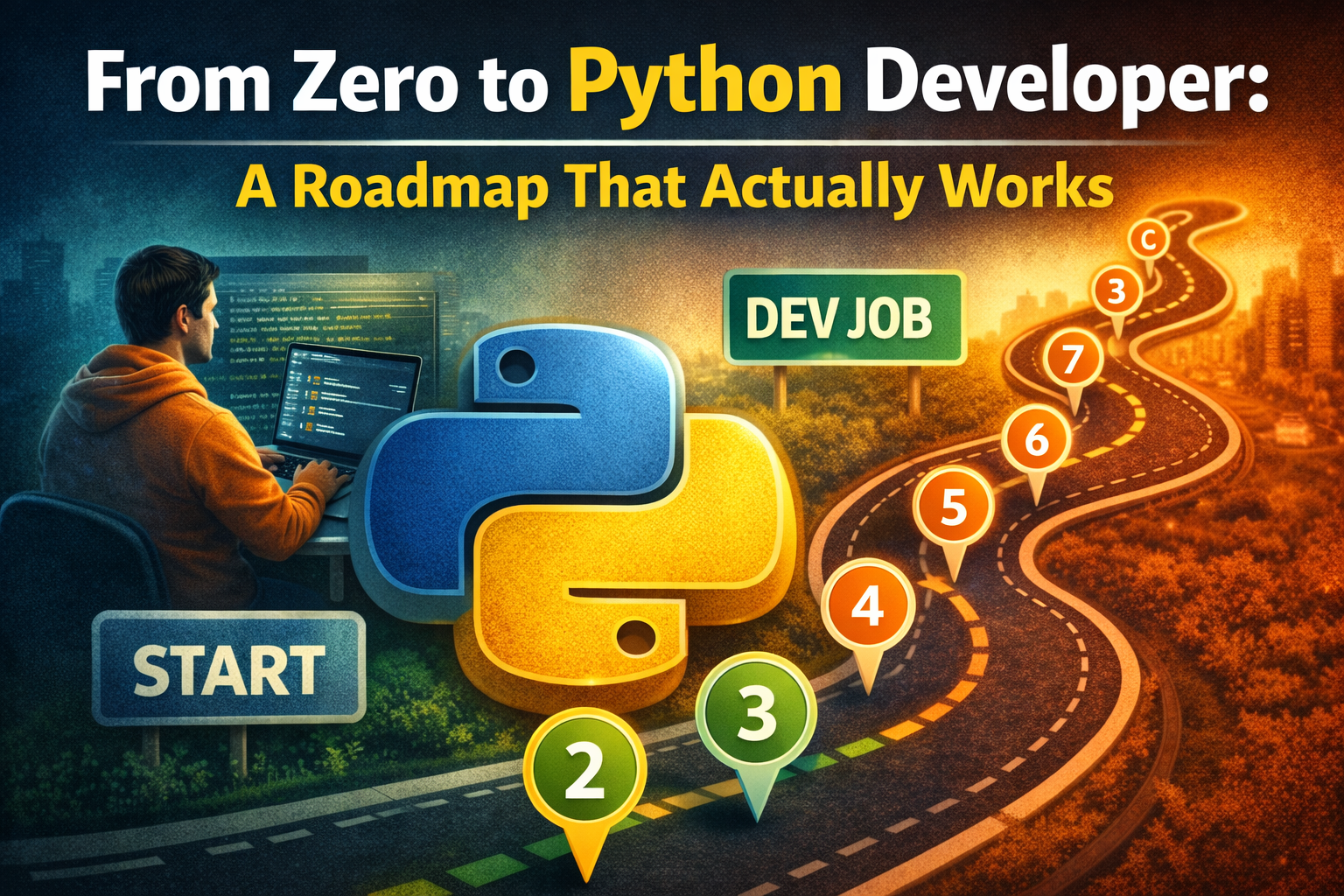 From Zero to Python Developer: A Roadmap That Actually Works