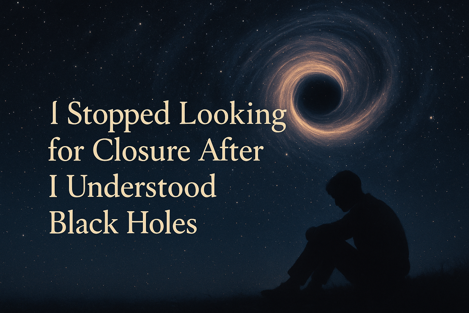 I Stopped Looking for Closure After I Understood Black Holes