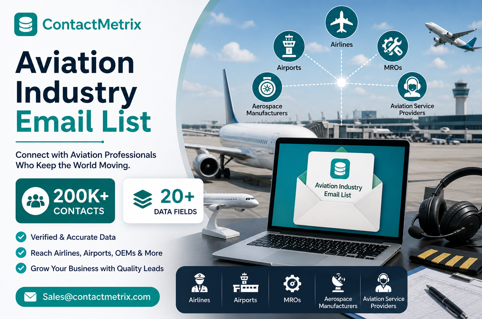 Why Aviation Companies Are One of the Most Overlooked High-Intent B2B