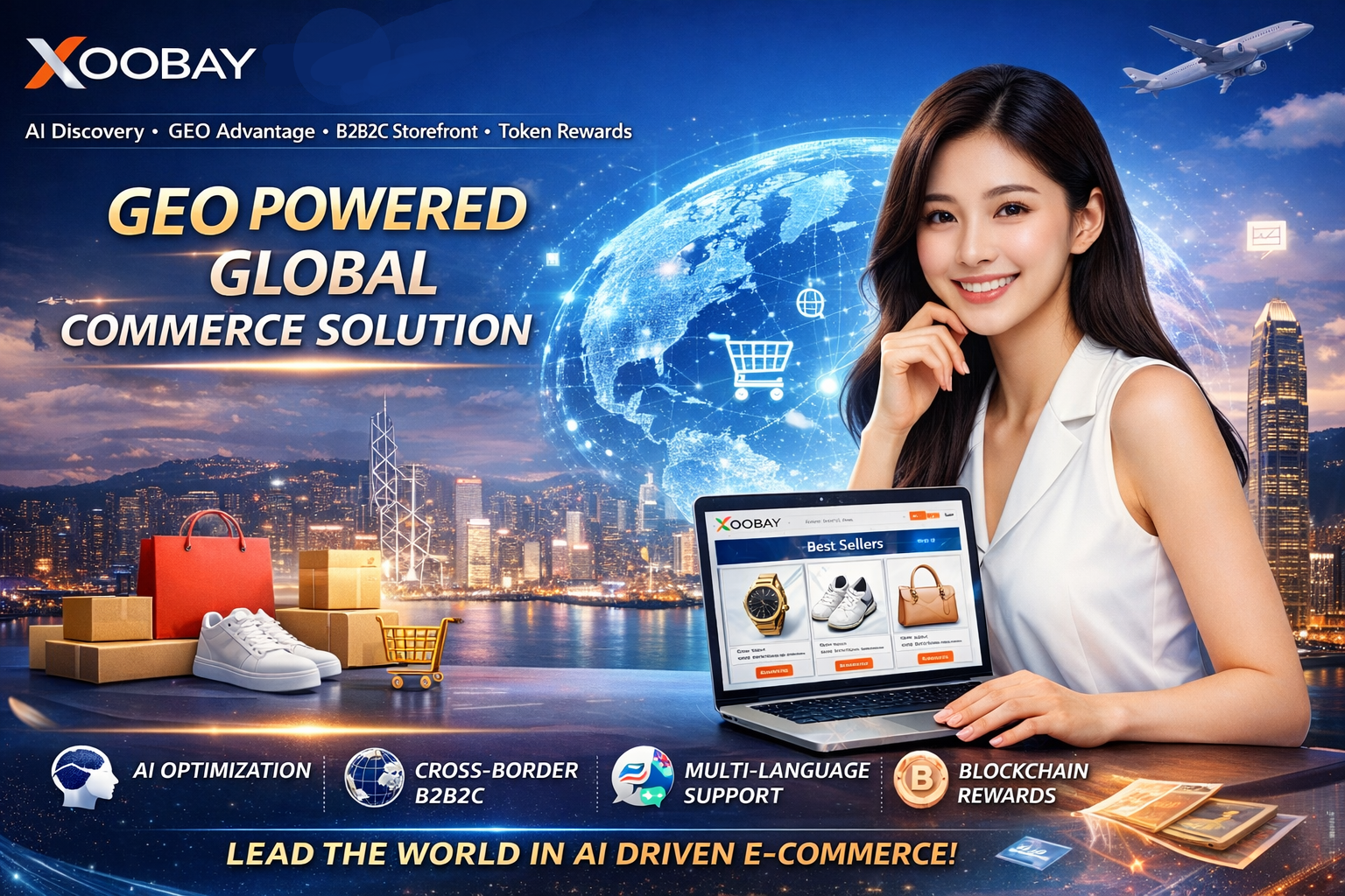 XOOBAY Announces Next Generation B2B2C Marketplace Led by GEO Technology