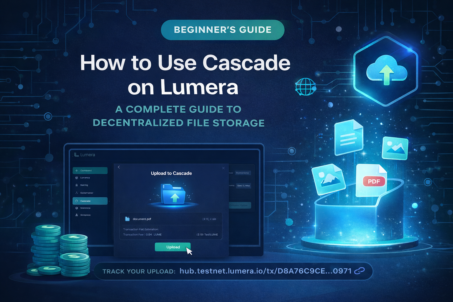 How to Use Cascade on Lumera: A Complete Guide to Decentralized File Storage