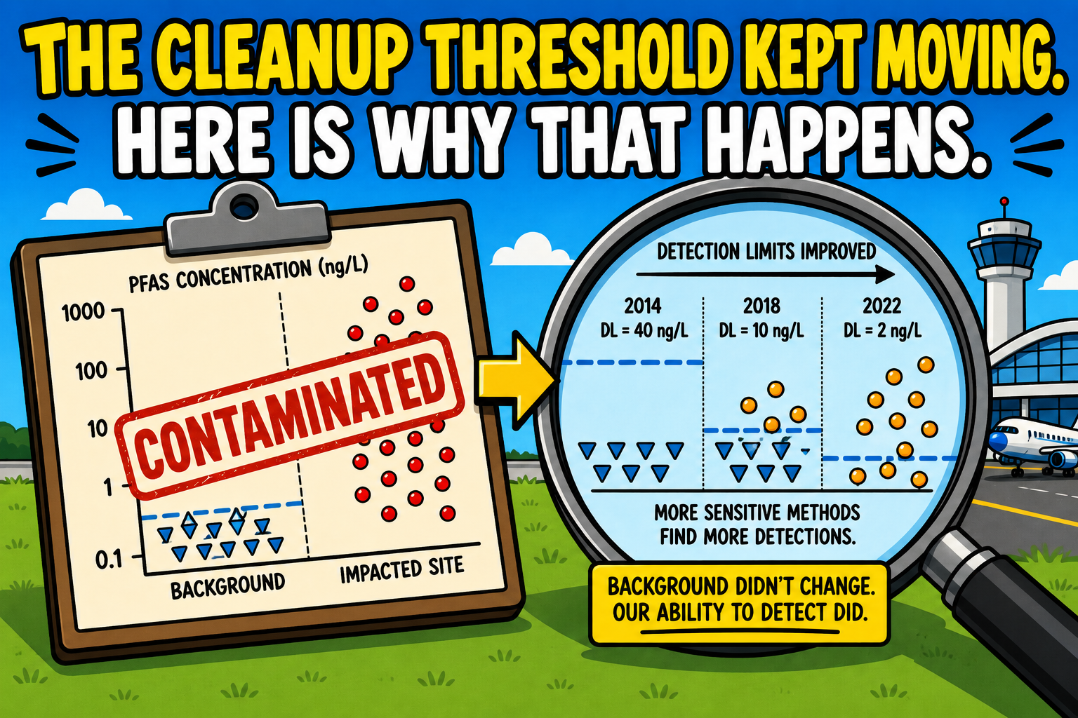 The Cleanup Threshold Kept Moving. Here Is Why That Happens.