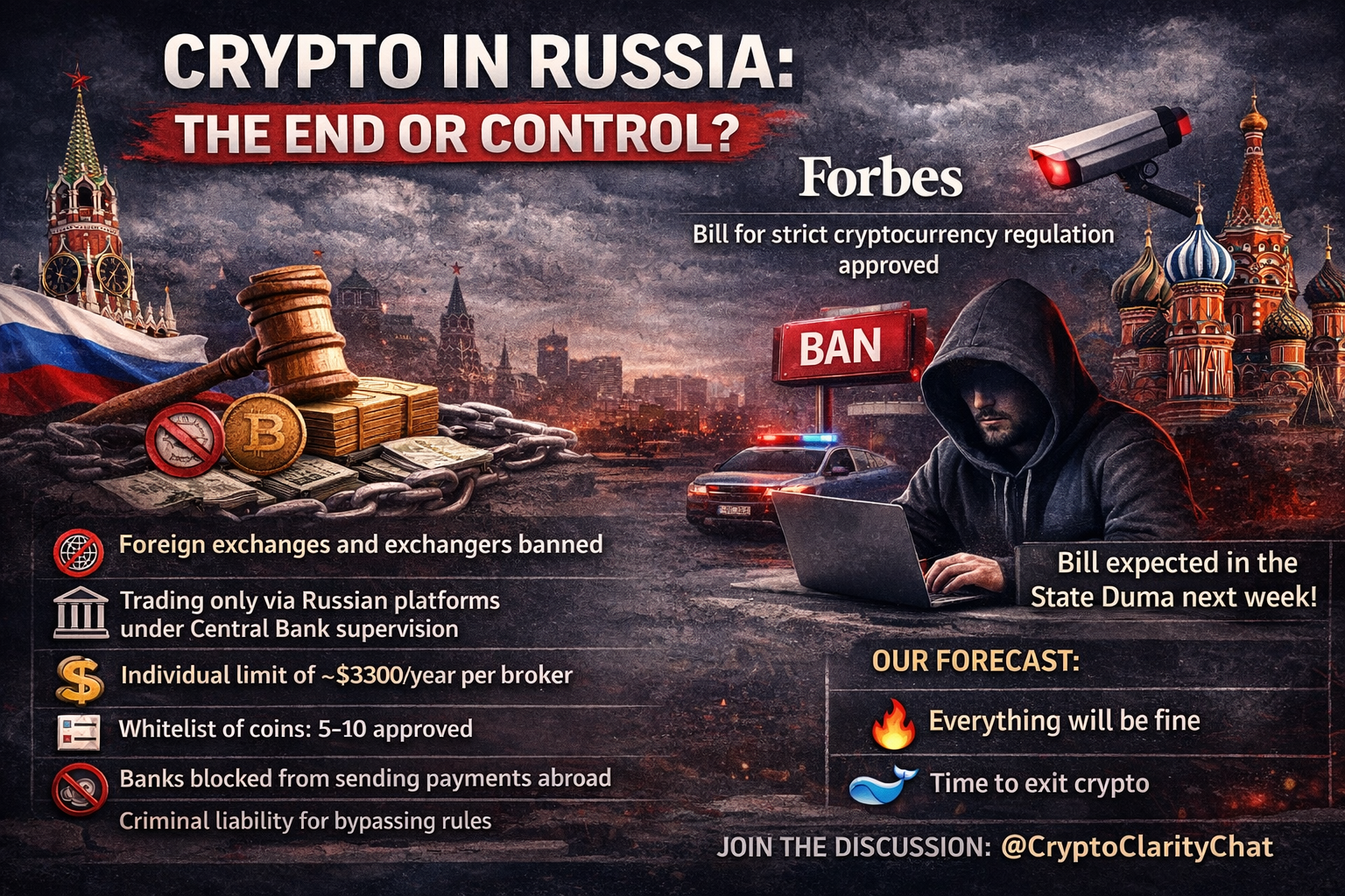 Crypto in Russia — the end or just noise?