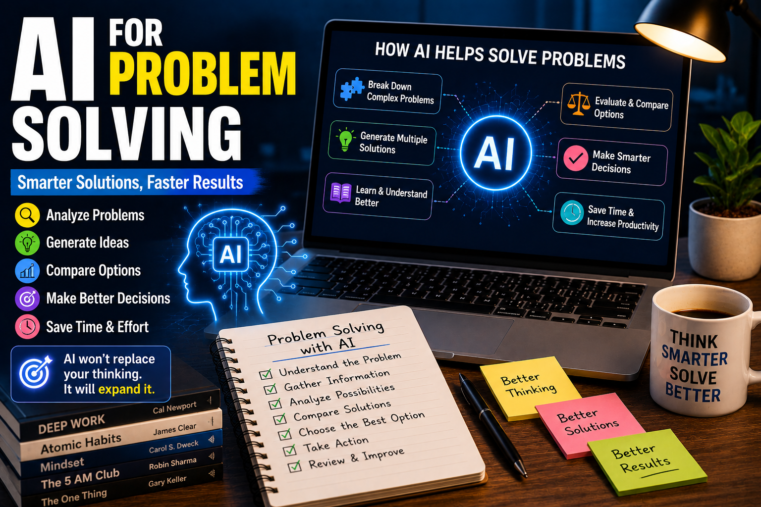 AI for Problem Solving: How Artificial Intelligence Helps You Find Smarter Solutions Faster