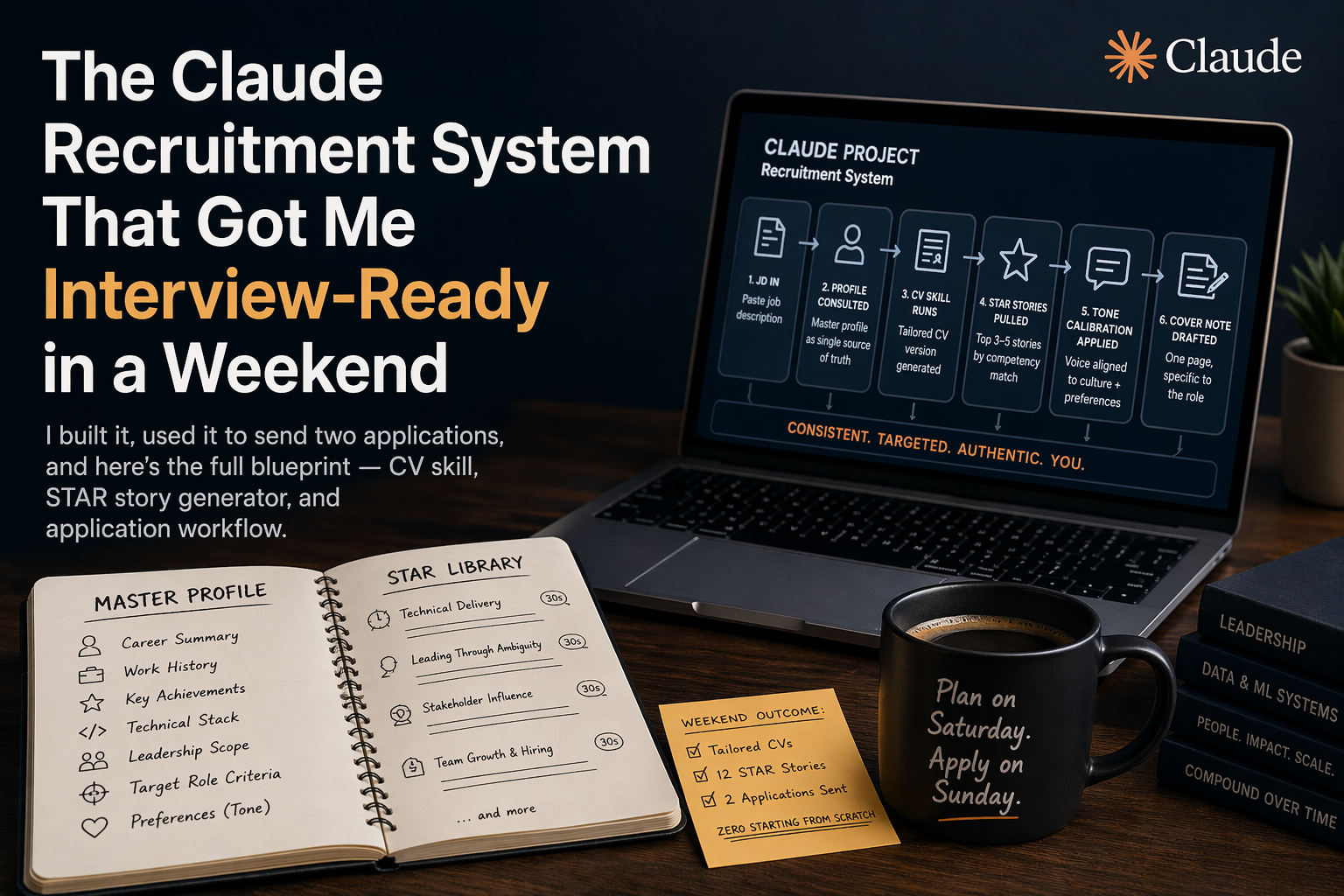 The Claude Recruitment System That Got Me Interview-Ready in a Weekend