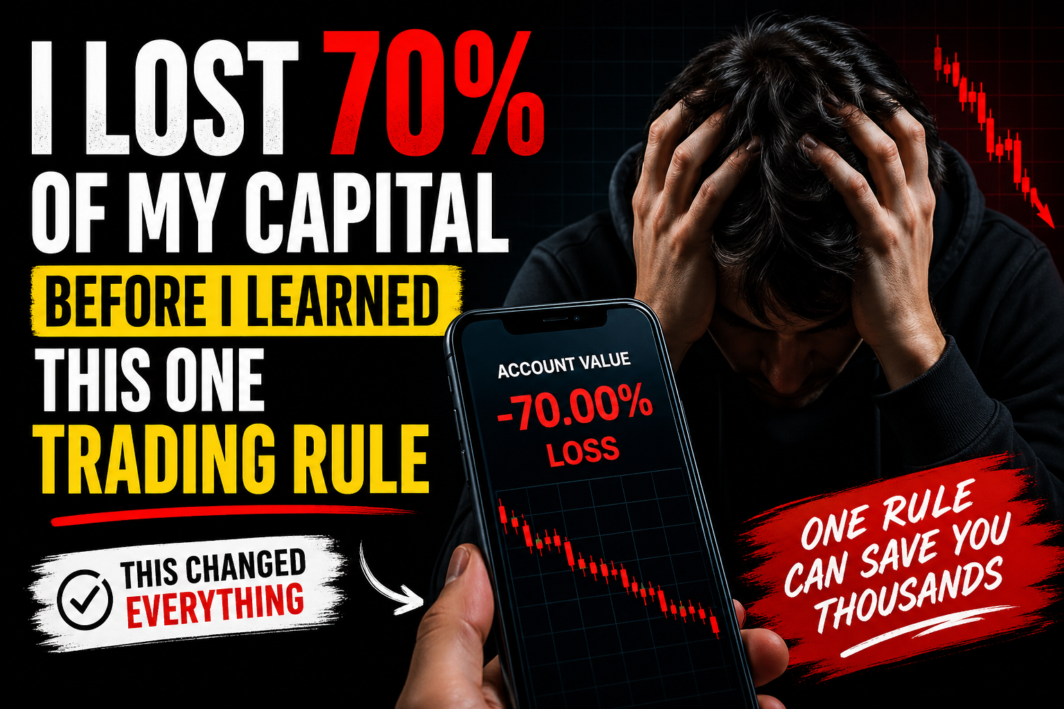 I Lost 70% of My Capital Before I Learned This One Trading Rule