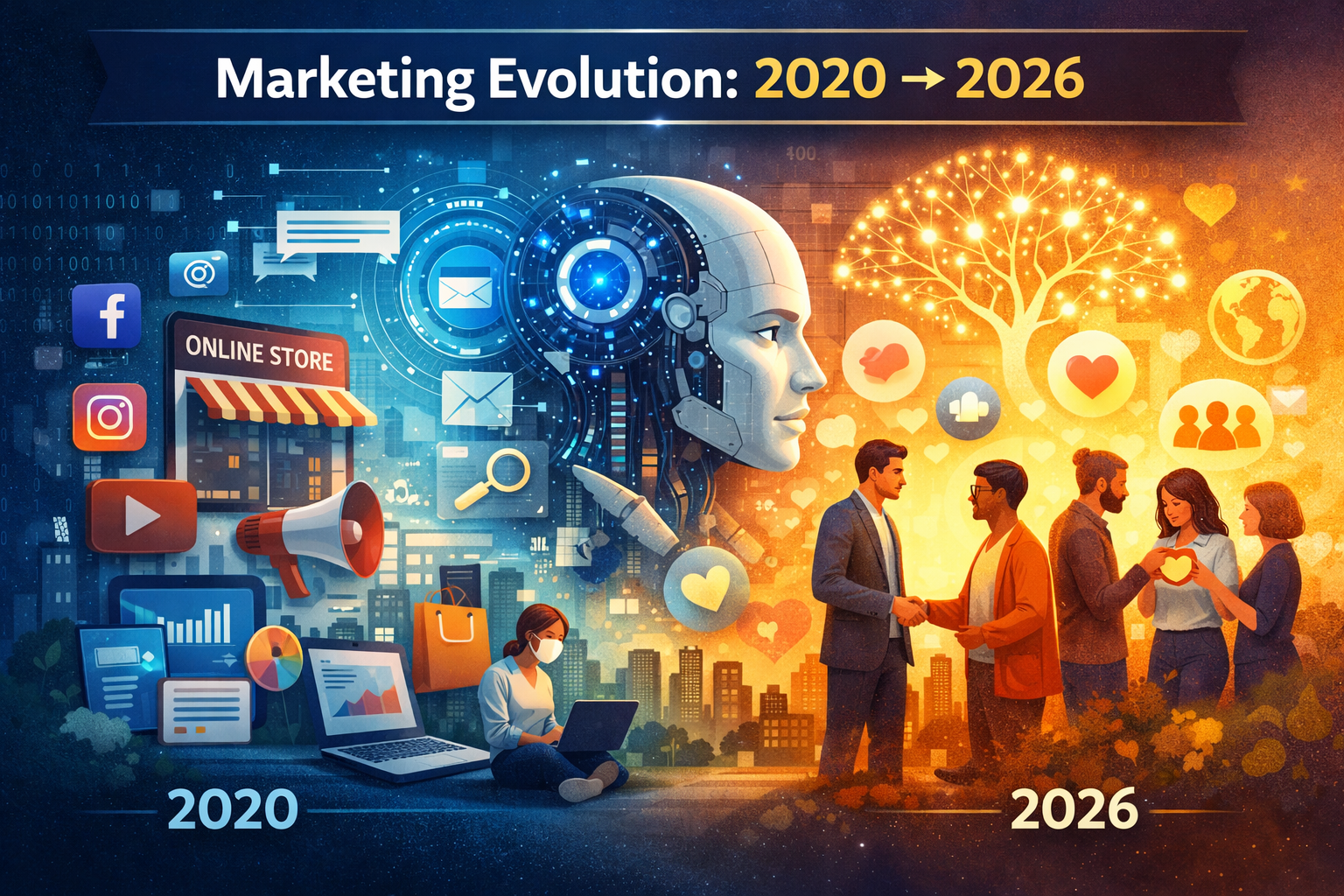 Marketing Evolution: 2020 → 2026 — How Brands, Consumers, and Technology Redefined Growth