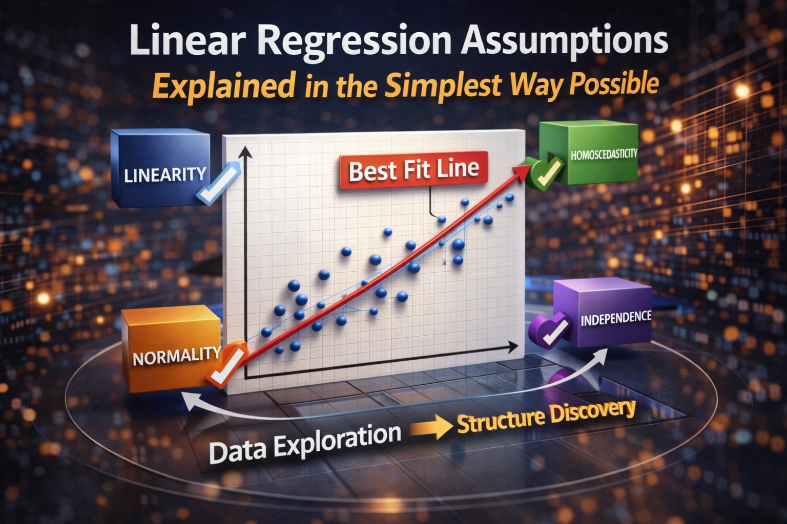 Linear Regression Assumptions Explained in the Simplest Way Possible