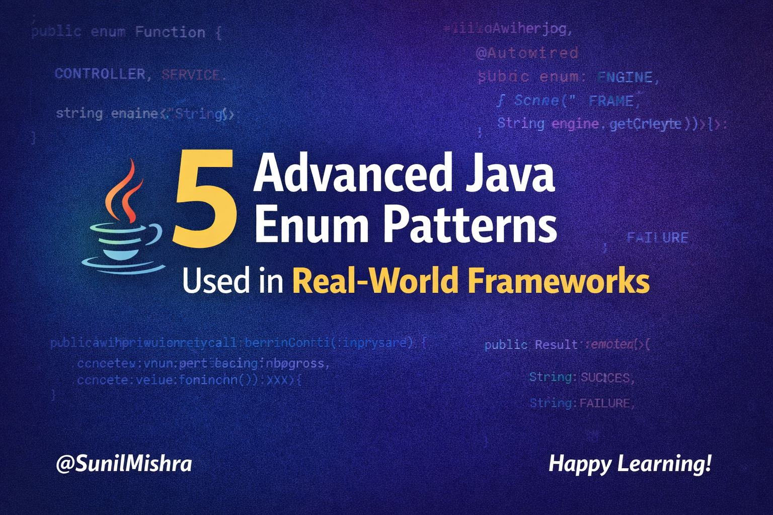 5 Advanced Java Enum Patterns Used in Real-World Frameworks