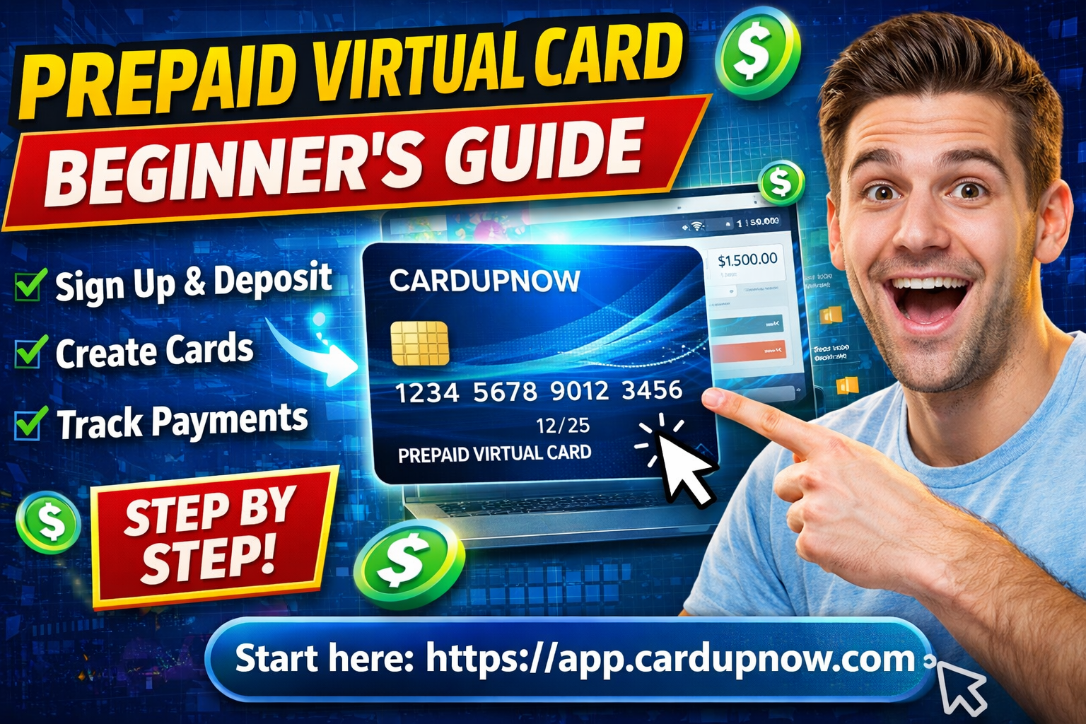 CardUpNow Prepaid Virtual Card Platform: Complete Beginner’s Guide to Secure Online Payments