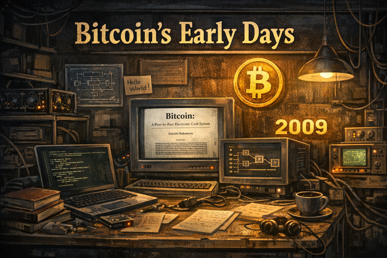 The First Bitcoin Addresses