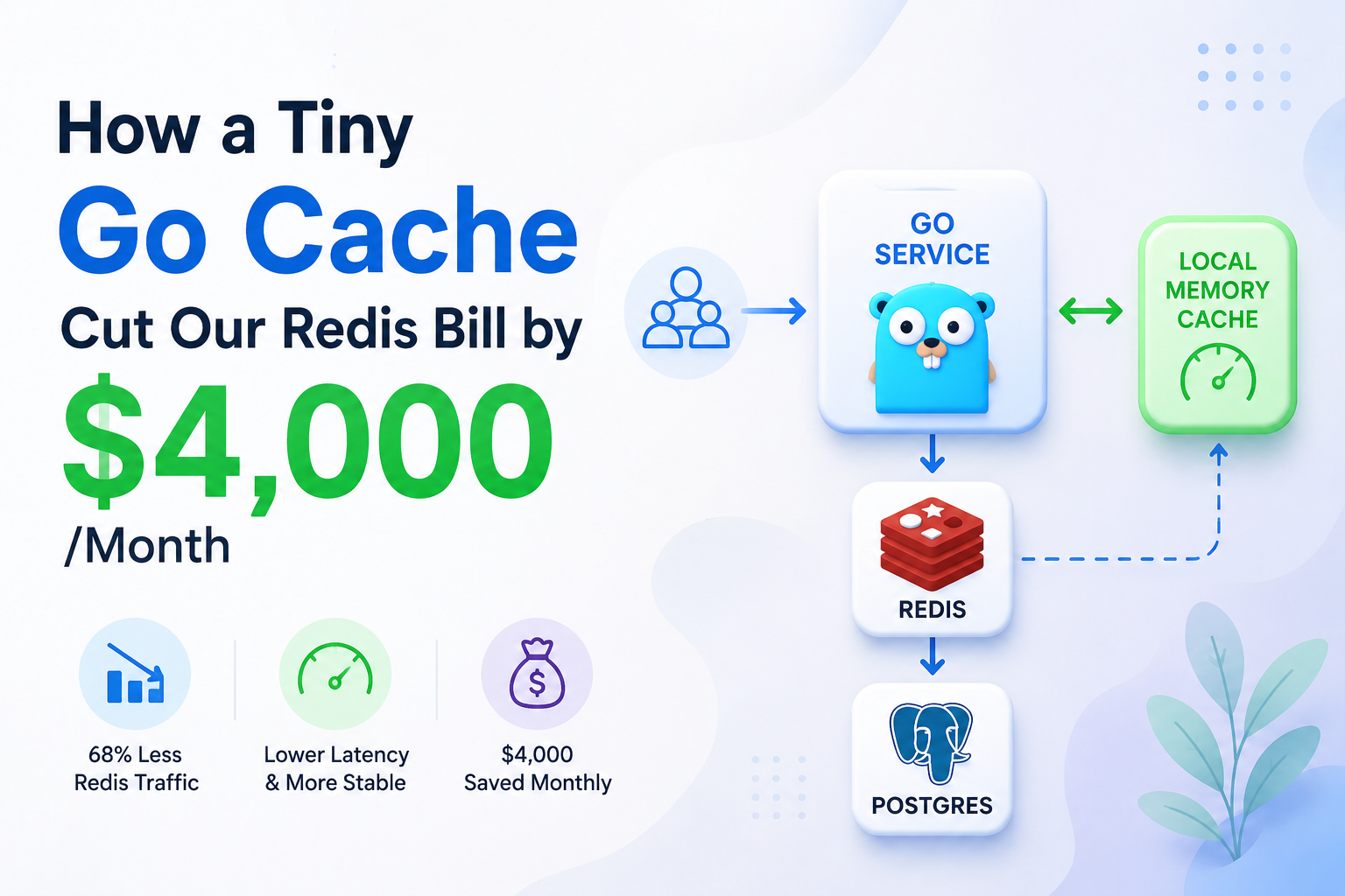 How a Tiny Go Cache Cut Our Redis Bill by $4,000/Month