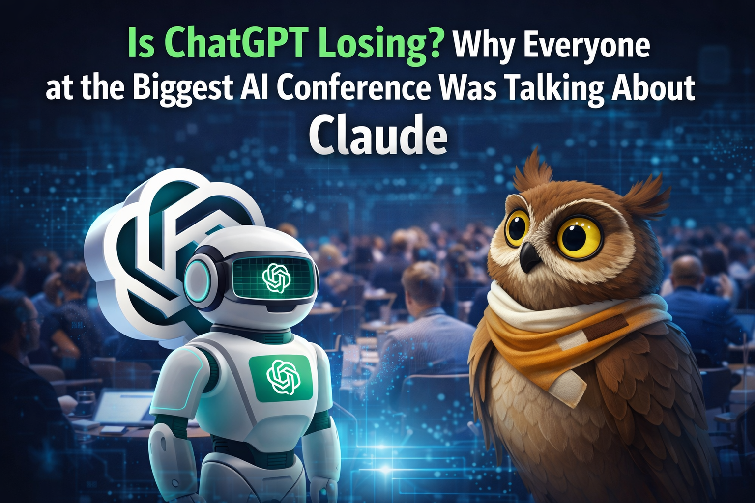 Is ChatGPT Losing? Why Everyone at the Biggest AI Conference Was Talking About Claude