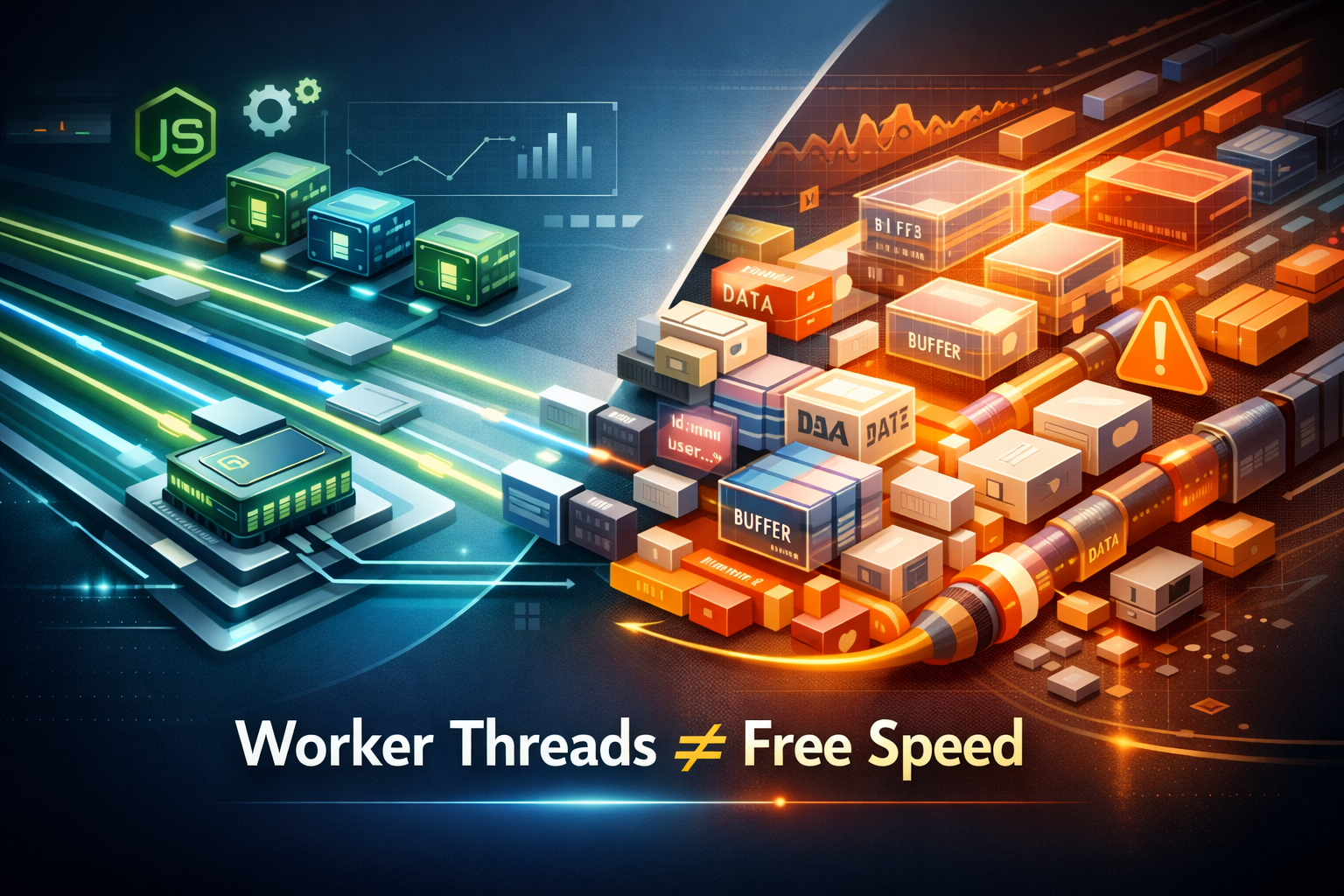 When Worker Threads Stop Helping