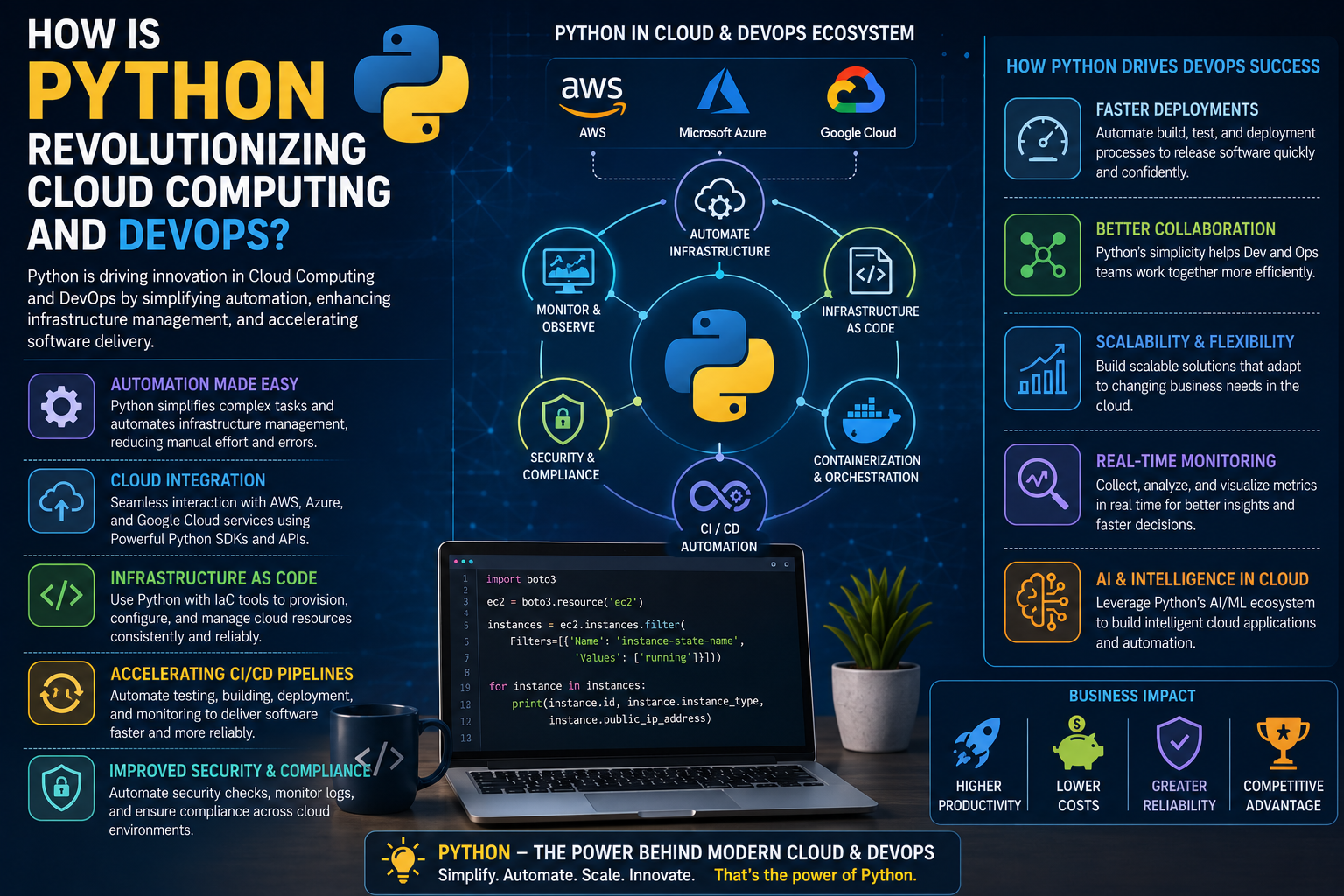 How Is Python Revolutionizing Cloud Computing and DevOps?