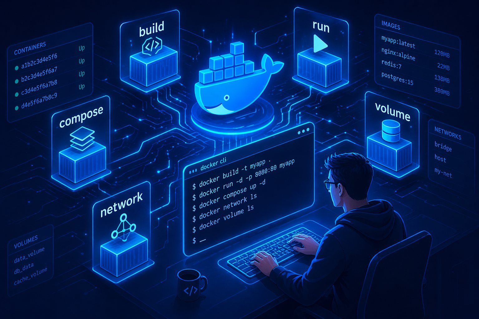 Master Docker Commands: Essential CLI Cheatsheet for Developers & DevOps Engineer