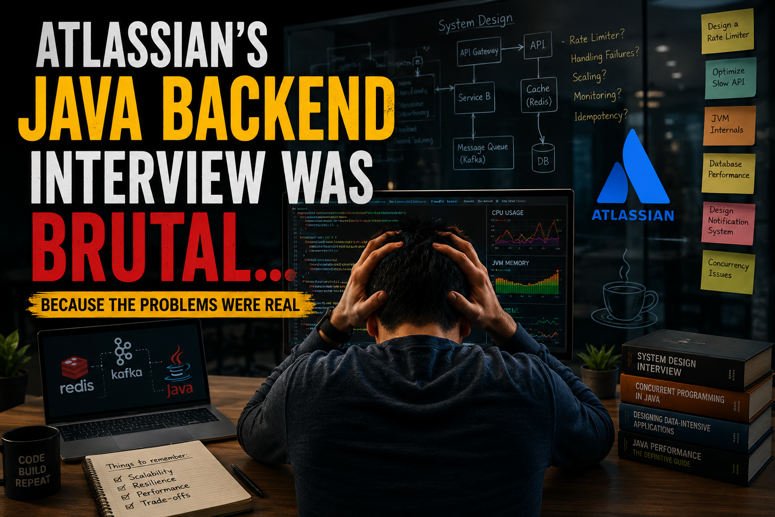 Atlassian’s Java Backend Interview Was Brutal… Because the Problems Were Real