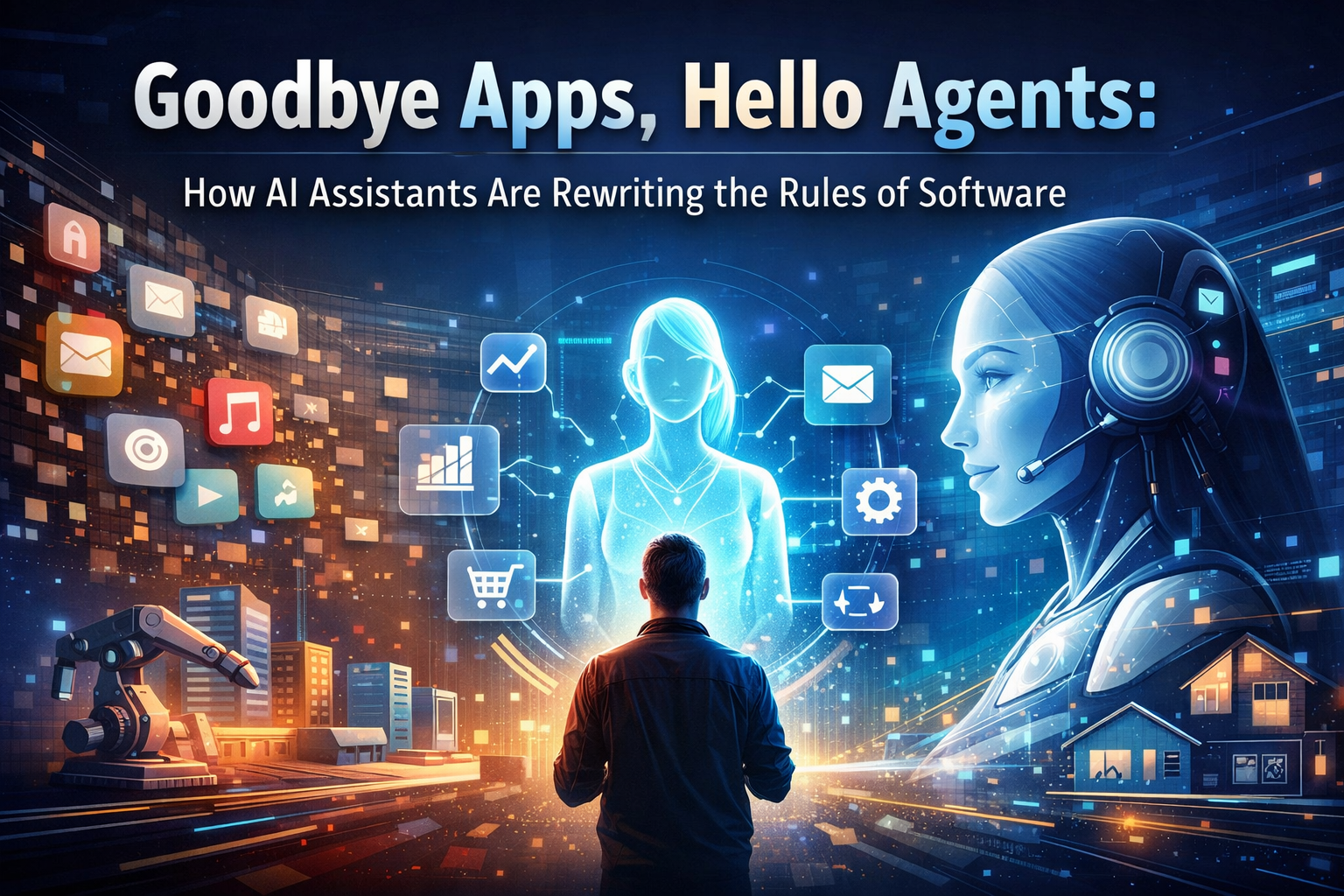 Goodbye Apps, Hello Agents: How AI Assistants Are Rewriting the Rules of Software