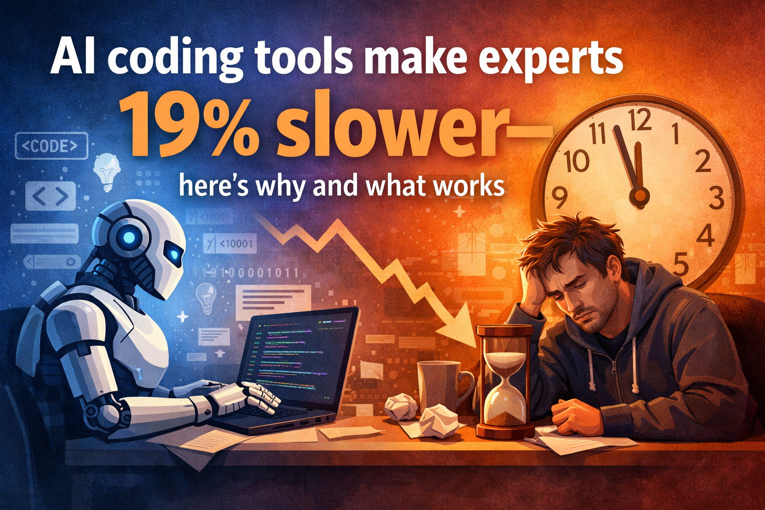 AI coding tools make experts 19% slower — here’s why and what works