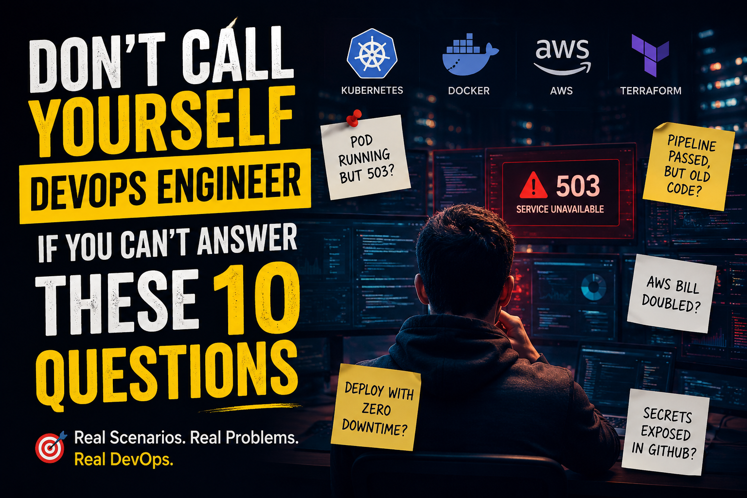 Don’t Call Yourself a DevOps Engineer If You Can’t Answer These Questions