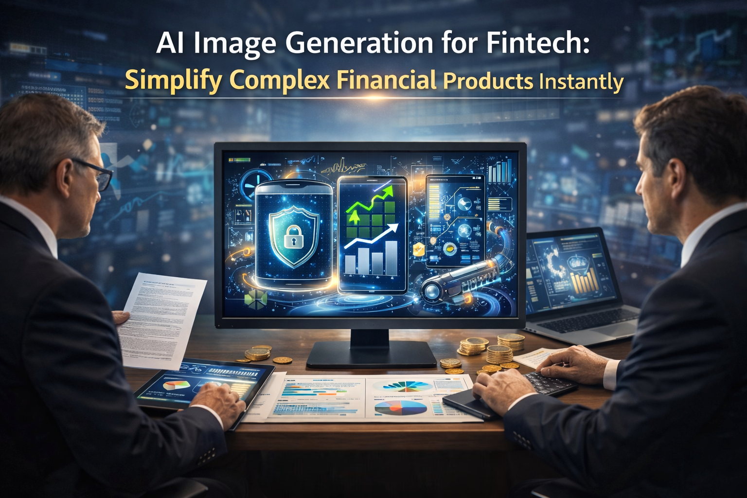 AI Image Generation for Fintech: Simplify Complex Financial Products Instantly