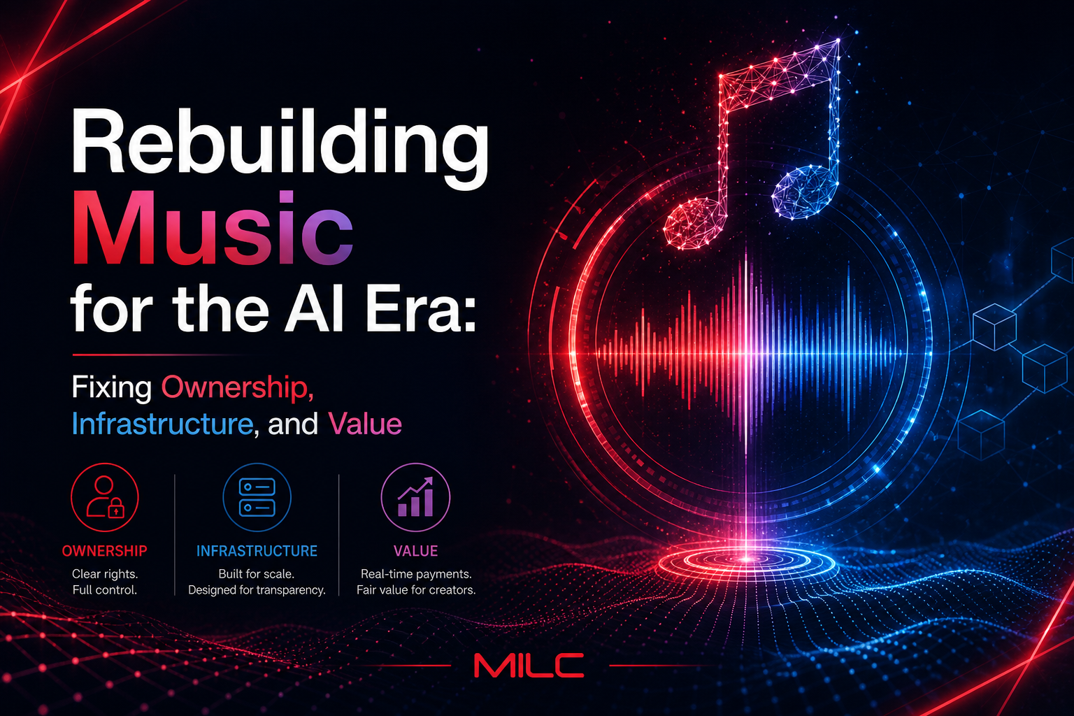 Rebuilding Music for the AI Era: Fixing Ownership, Infrastructure, and Value