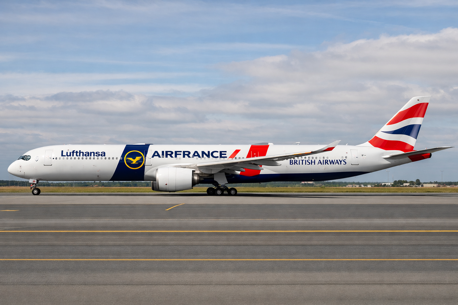 Why The European Airline Trio Of Lufthansa Air France and British Airw
