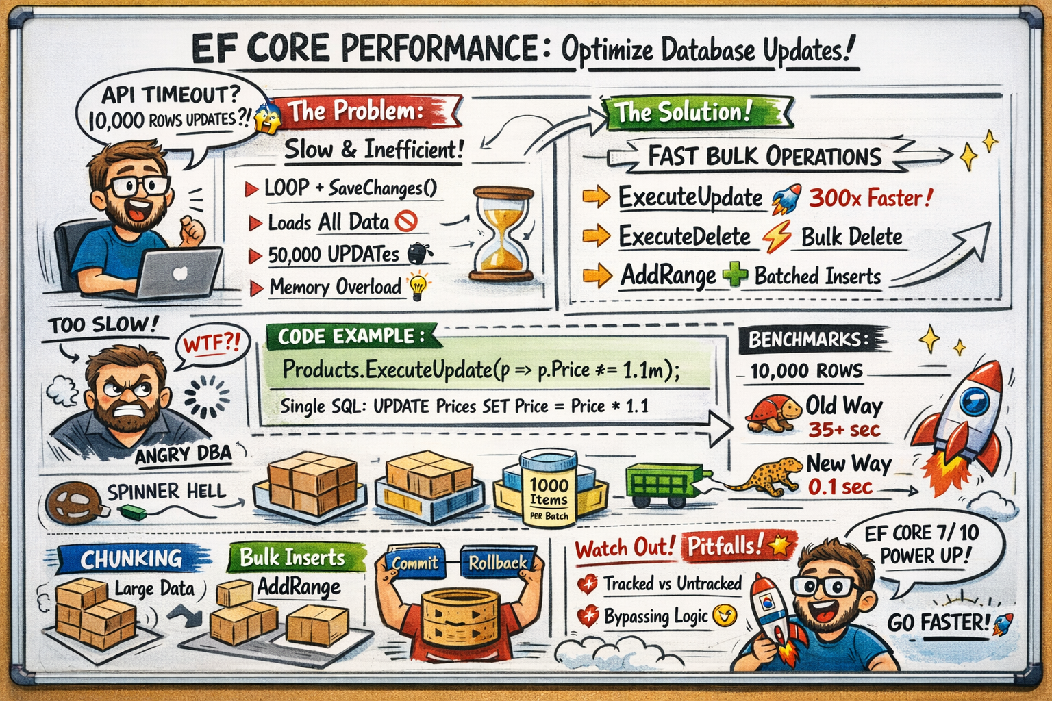 EF Core Performance: How Do You Optimize Database Updates?