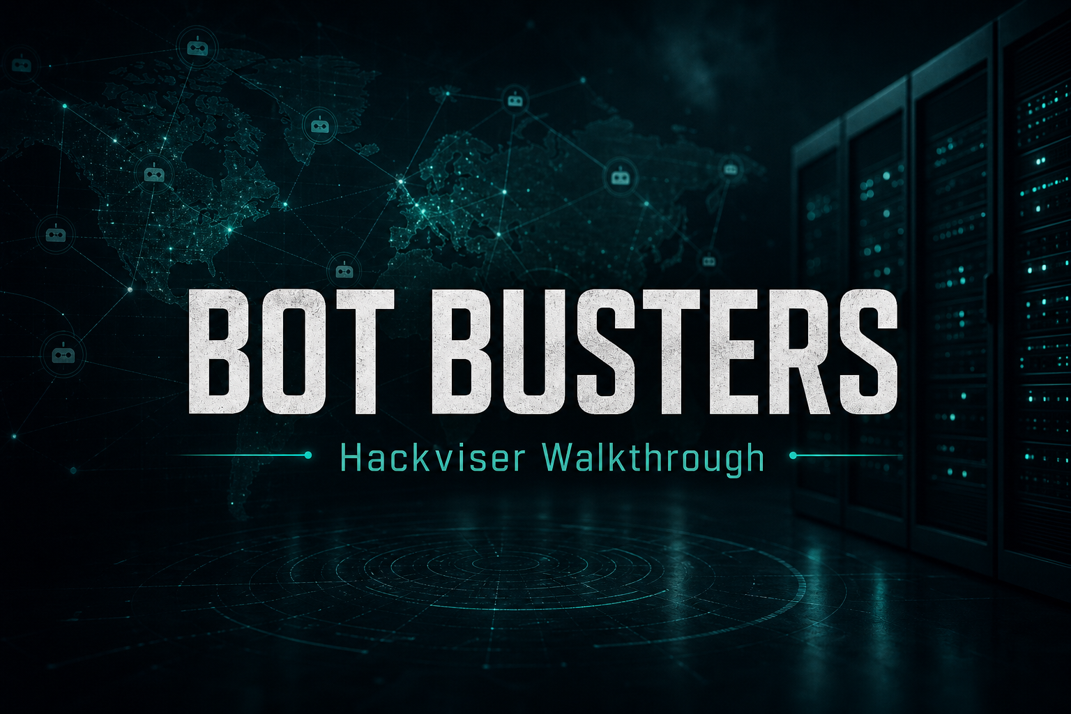 Hackviser Bot Busters — Full Machine Walkthrough