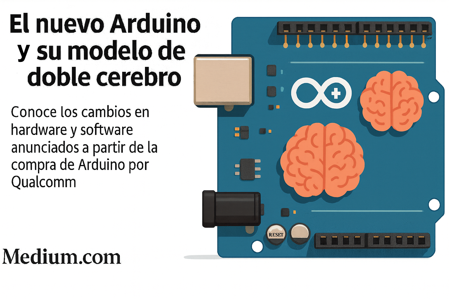 La placa Arduino UNO Q y su modelo de “doble cerebro”
