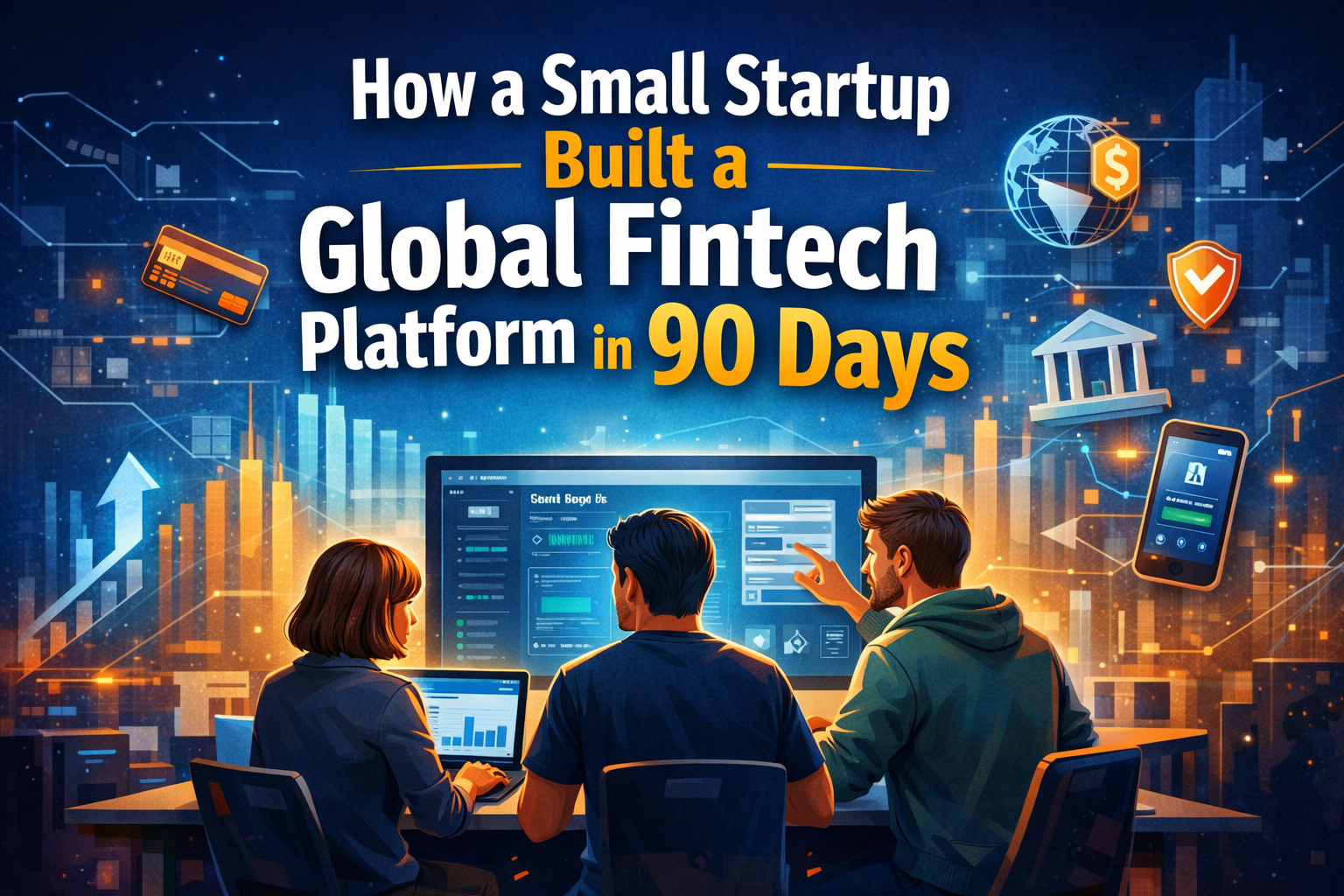 How a Small Startup Built a Global Fintech Platform in 90 Days