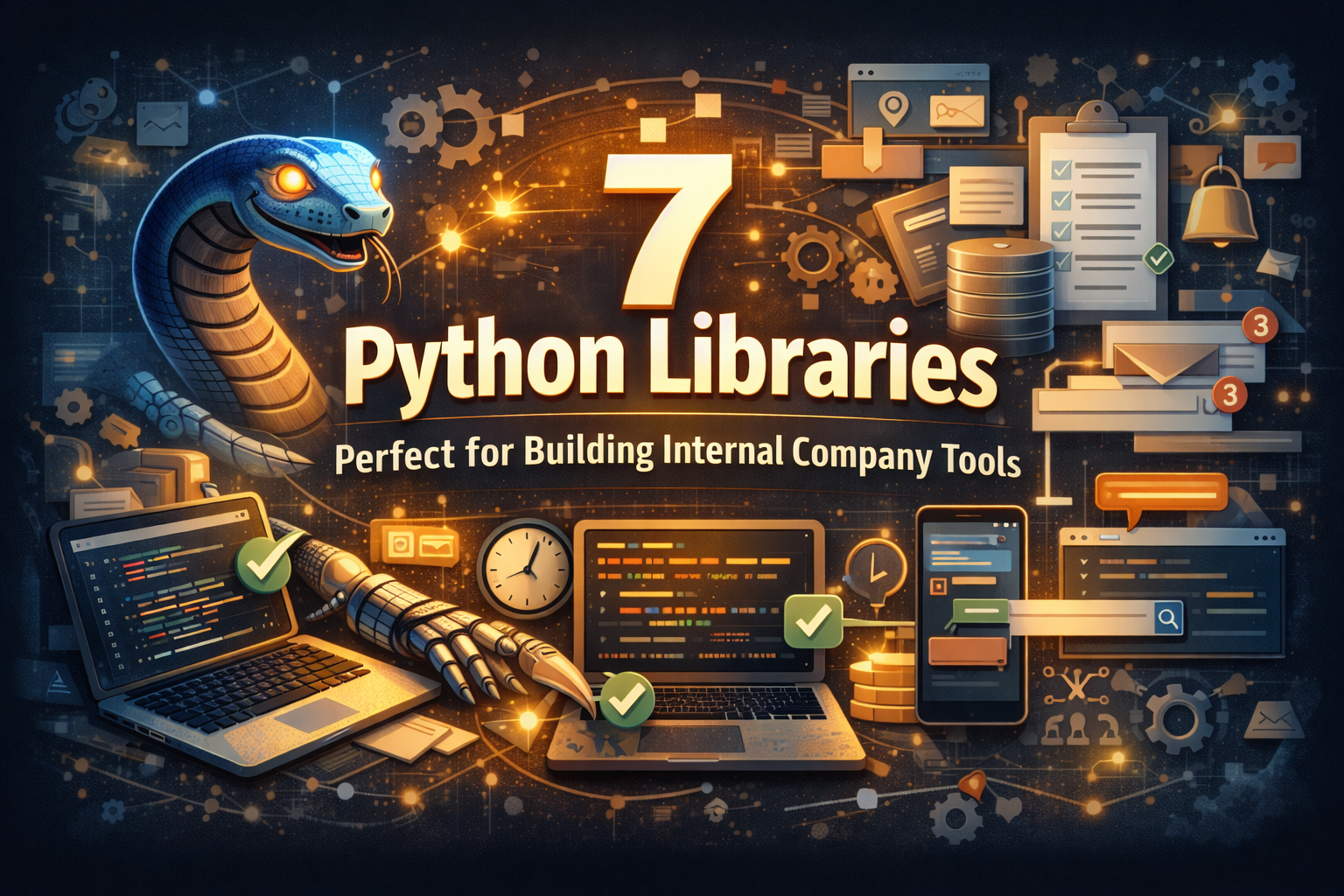 7 Python Libraries Perfect for Building Internal Company Tools