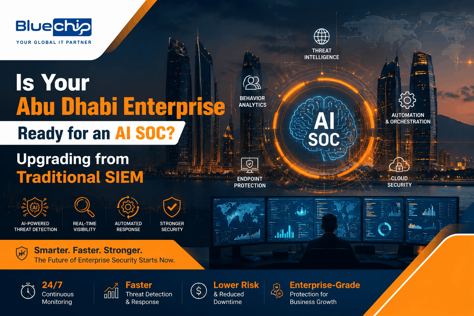 Is Your Abu Dhabi Enterprise Ready for an AI SOC? Upgrading from Traditional SIEM