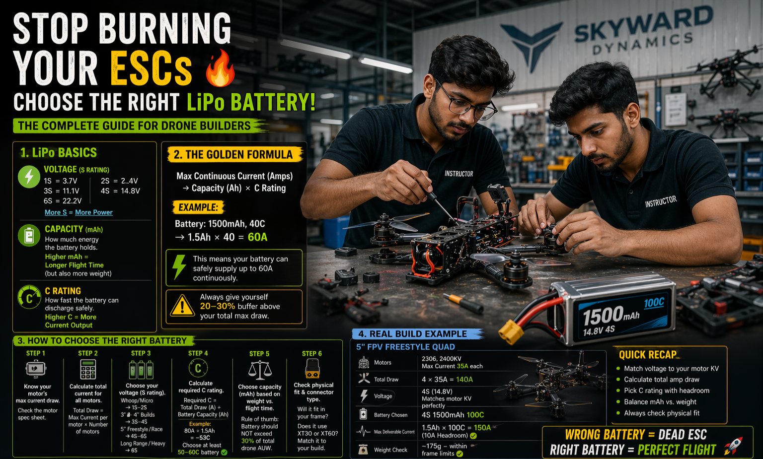 How I Choose the Right Battery for My Drone Builds