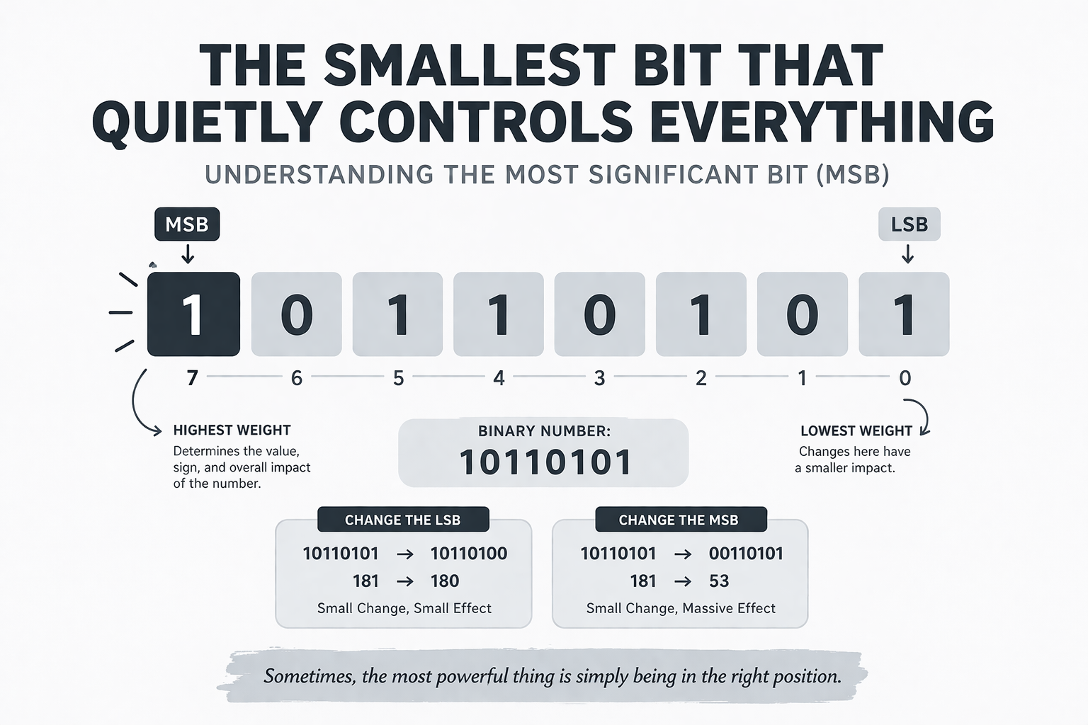 The Smallest Bit That Quietly Controls Everything