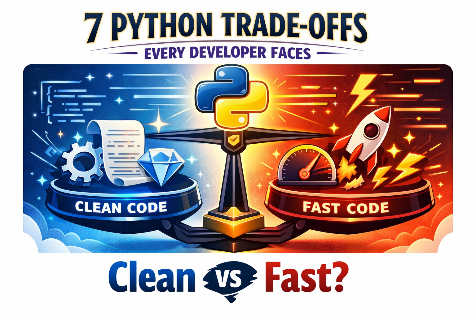 7 Python Trade-Offs Every Developer Eventually Faces