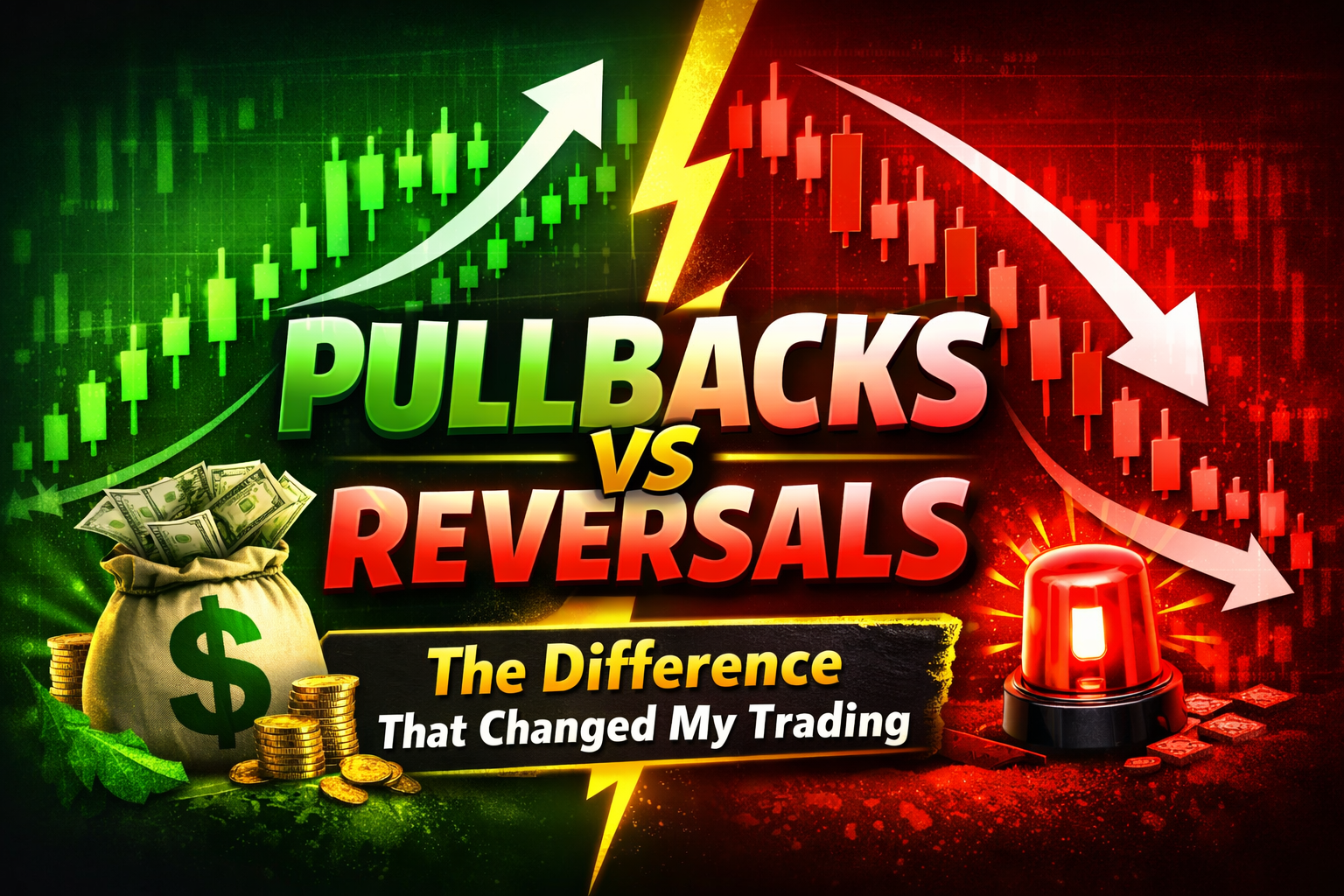 I Stopped Losing Money the Day I Learned the Difference Between Pullbacks and Reversals