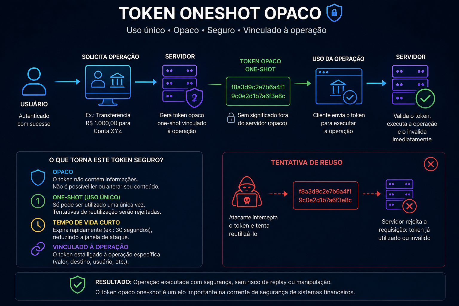 Tokens One-Shot e Opacos: O Elo que Pode Salvar o Dinheiro do Seu Cliente