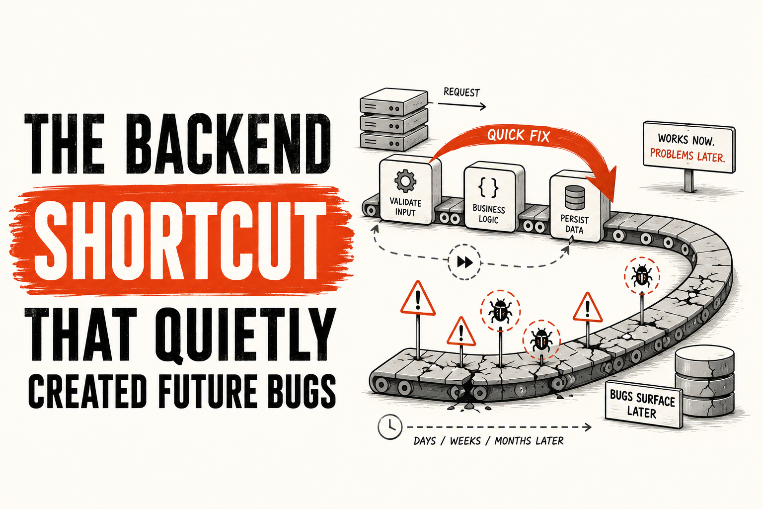 The Backend Shortcut That Quietly Created Future Bugs