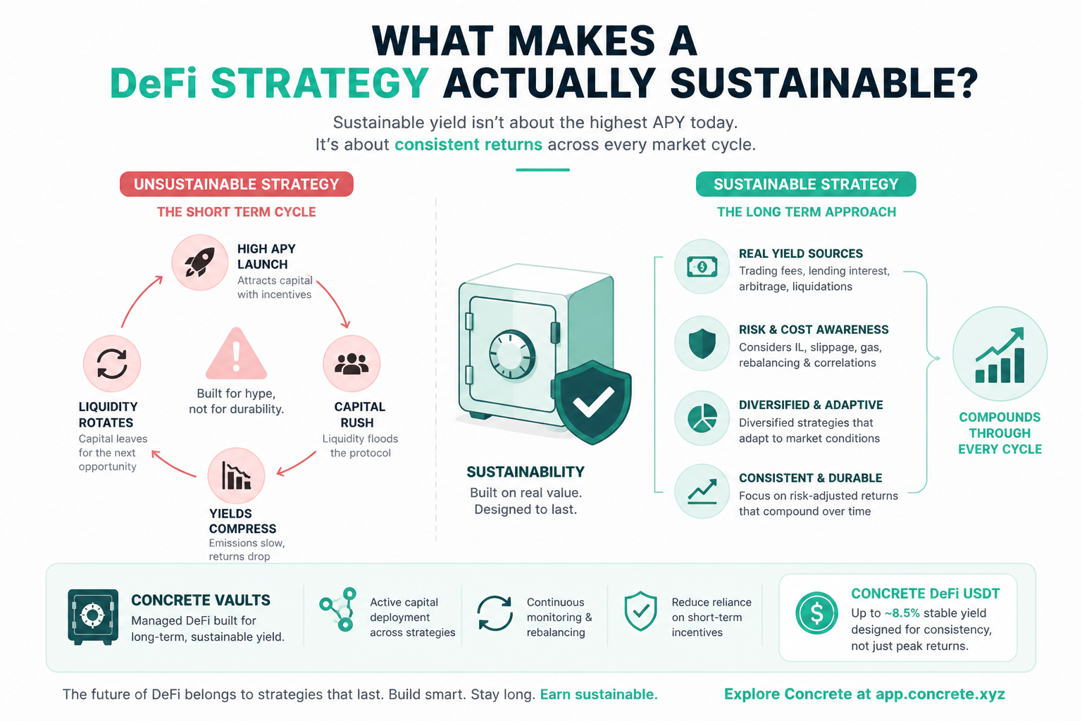 What Makes a DeFi Strategy Actually Sustainable?